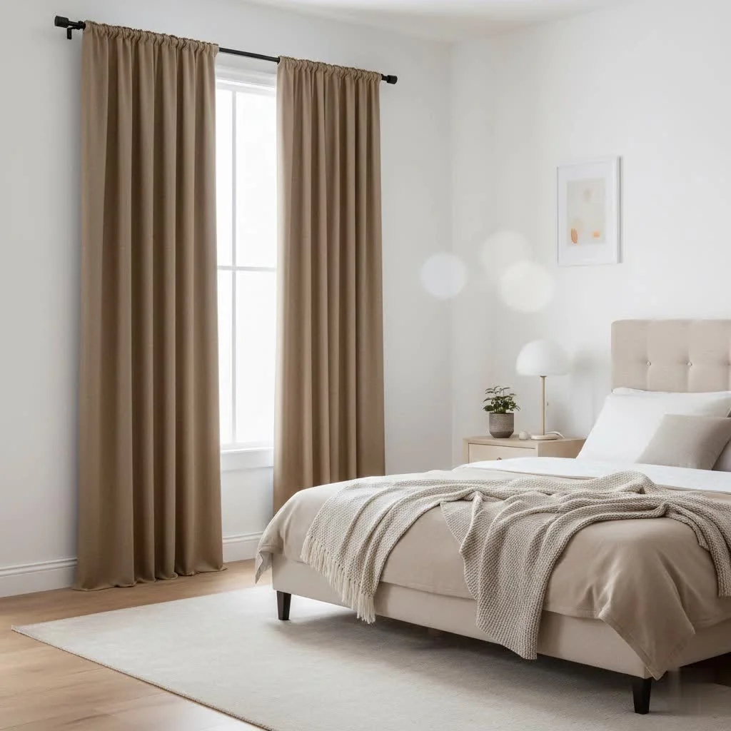 Blackout curtains for optimal sleep and style