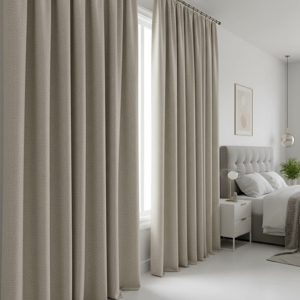 Elevate Your Home with Beige Blackout Curtains: Style Meets Superior Functionality