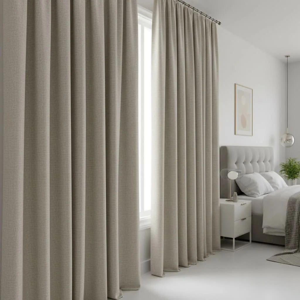 improve your Home with Beige Blackout Curtains: Style Meets Superior Functionality