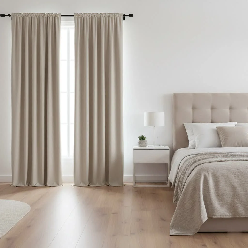 improve your Home with Cream Blackout Curtains: A Guide to Style and Serenity