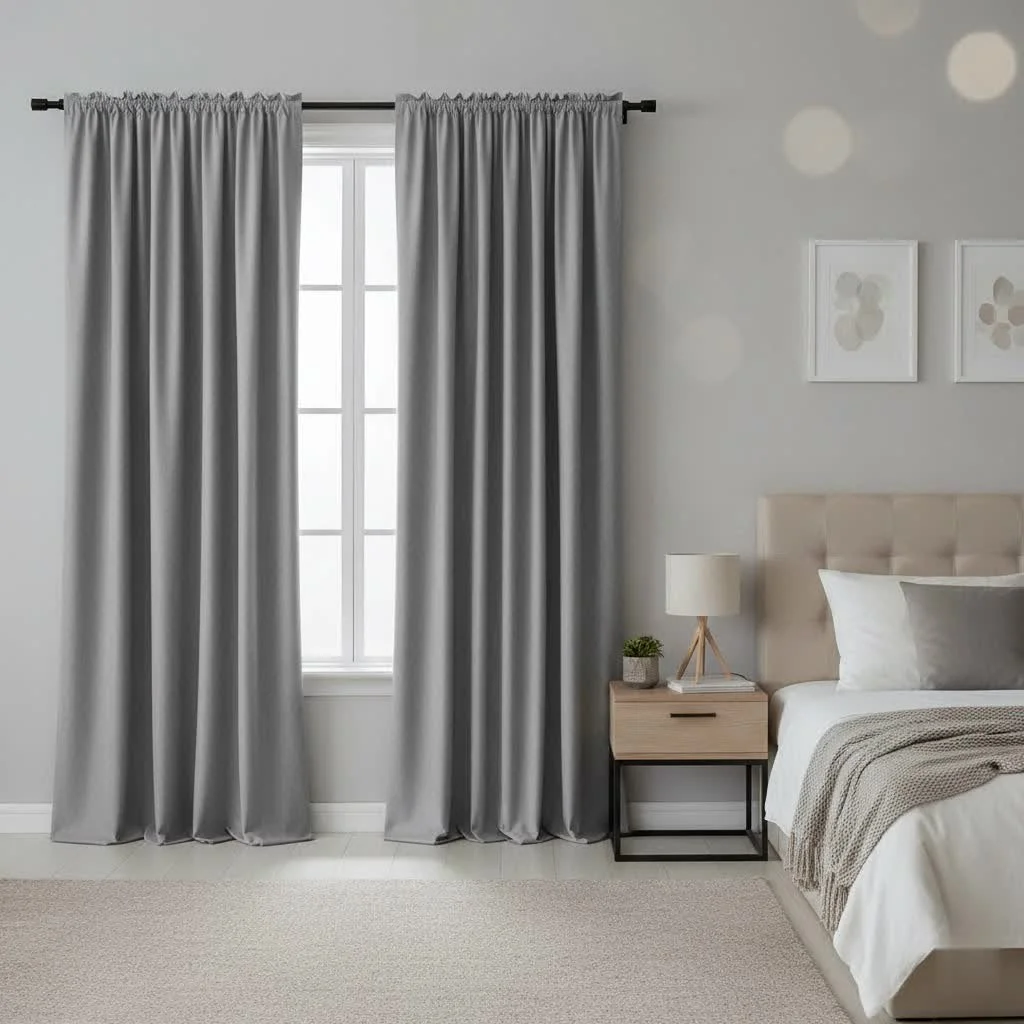 Blackout curtains for skylights block light and insulate