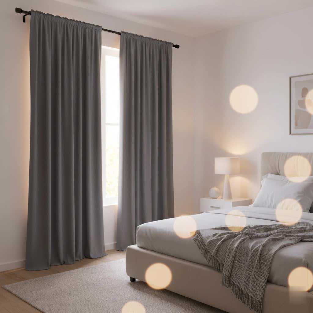 The Elegant Darkness: Mastering Your Home with Faux Silk Blackout Curtains