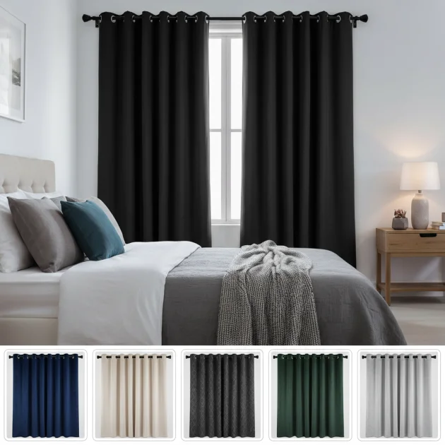 PONY DANCE Blackout Curtains for Your Bedroom: 5 Best